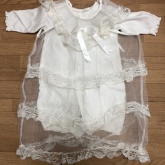 新生児　セレモニードレス　セット　お宮参り