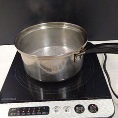 アイリスオーヤマ IHクッキングヒーター 1400W ブラック ...