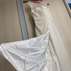 新品　花嫁ウエディングドレス 二次会 結婚式 パーティードレス白い 前撮りの画像