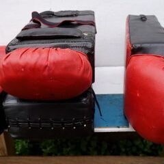 拳法練習用ミット・４本セットの画像