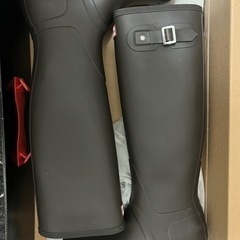 HUNTER レインブーツ 24.5-25の画像