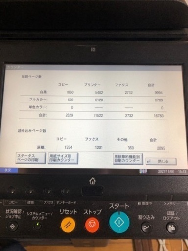 コピー機 TASKalfa2552ci