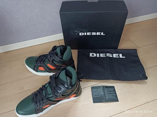 ■DIESEL 希少　限定品■ハイカットスニーカー　新品　未使用　箱付