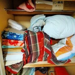 布団大量です。