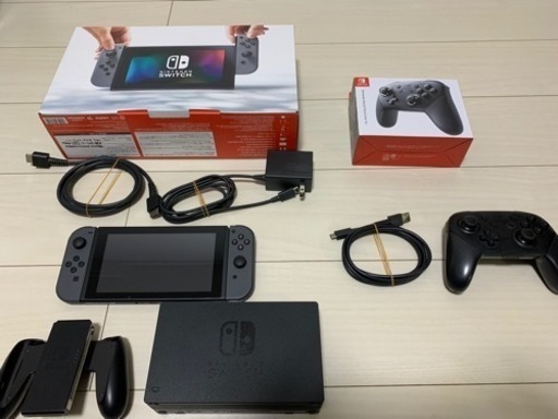 NintendoSwitch 旧型 中古美品 プロコントローラーセット