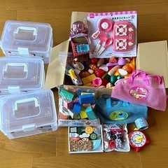 ダイソー おもちゃ＋収納ケース まとめて