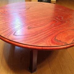 丸テーブル　お譲りしますの画像