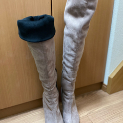 ニーハイブーツ美品値下げの画像