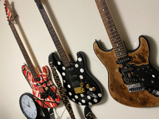 ランディーローズタイプポルカドットストラトキャスター