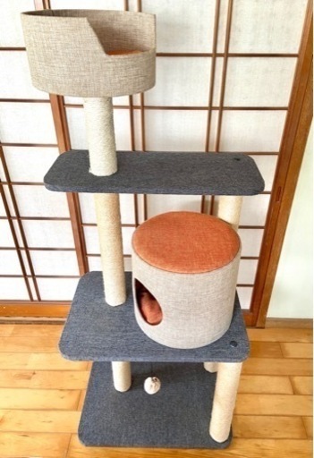【綺麗⭐️オシャレ】デザイン キャットタワー