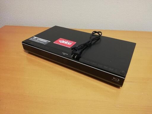 ①【動作品】シャープ BD-W510 ブルーレイレコーダー 2番組録画 500GB