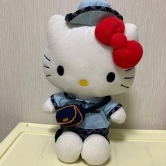 ヤクルトレディ制服着用のキティちゃんぬいぐるみ（非売品）