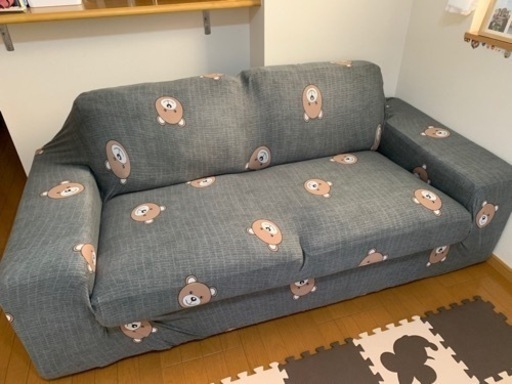 お譲り先決まりました　　IKEA ソファー  3人がけ