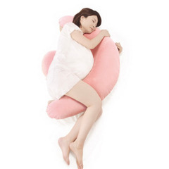 エールべべ　ギュット4WAY 抱き枕 授乳クッション マシュマロ ピンクの画像