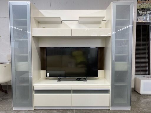 【愛品館 江戸川店】壁面収納TVボード　ID:157-007963-007