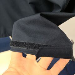ユニクロ　ブロックテックパーカ　3Dカット　ネイビー　メンズ　Lサイズ　中古の画像