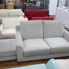 NOYESのオットマン付き2人掛けソファのご紹介！【トレファク入間店家具紹介