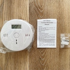 一度のみ使用した一酸化炭素警報機の画像