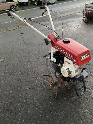 発送しません 現品確認歓迎 初期不良対応可能 整備済 ナタ爪程度良くかけ易い　イセキ 2.5馬力 バック付 耕運機 KC250 前/後進1速