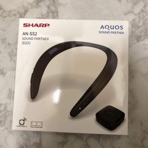 【新品同様】ネックスピーカー SHARP AQUOS