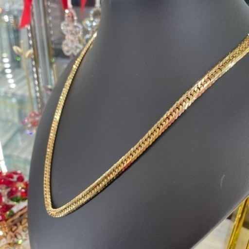 【中古品】K18 12面トリプル　50.6g 50.5cm ［767］