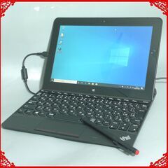 中古美品 タブレット 超高速SSD 10.1型ワイド Lenov...
