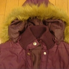 ★★パープル★中綿コート★160㎝★★★の画像