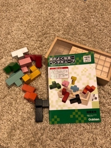 頭のよくなるペンタキューブ