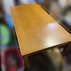ダイニングテーブルと椅子お譲り致します