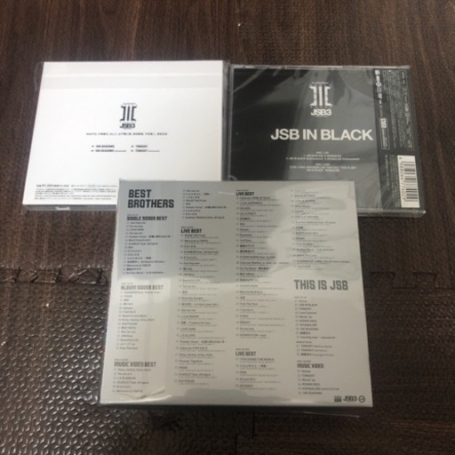 3代目 JSB アルバム。シングル2枚