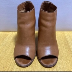 COACH キャメルブーティ　サイズ23.5㎝