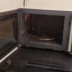 【★値下げしました★12/9までに引取り】オーブンレンジ 山善　16L 200wの画像