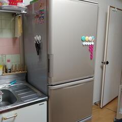 SHARP 両開き冷蔵庫 350L