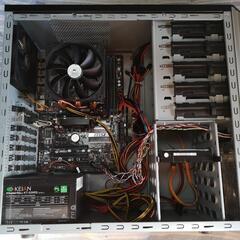 自作PC i7 メモリ8GB HDD320GBの画像