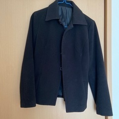 ジャケット　使用感あり　黒の画像