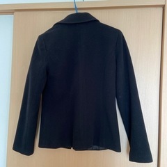 ジャケット　使用感あり　黒の画像