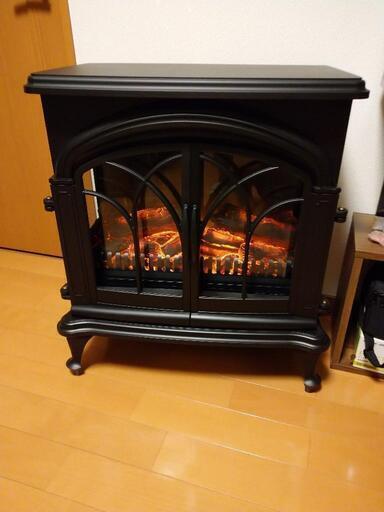 【引渡し決まりました】ワイド暖炉型ファンヒーター★中古