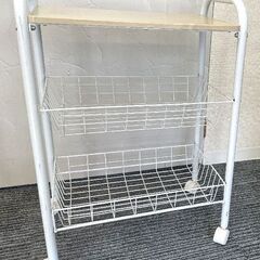 JM13456)《株式会社 山善》キッチンワゴン GW-S 1個...
