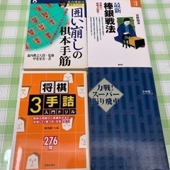 人気の将棋本 4冊セット 森内俊之、青野照市、小林健二、椎名龍一　5月3日まで！の画像