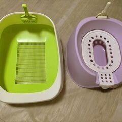猫用トイレ　2個