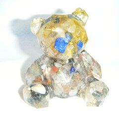【値下げ】　クマ型　オルゴナイト　①