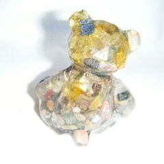 【値下げ】　クマ型　オルゴナイト　①の画像