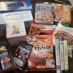 ティッシュボックス&コーヒー&お菓子セット
