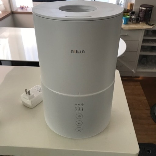 【値下げ】milin 加湿器　除菌　ダブル効果　ほぼ新品