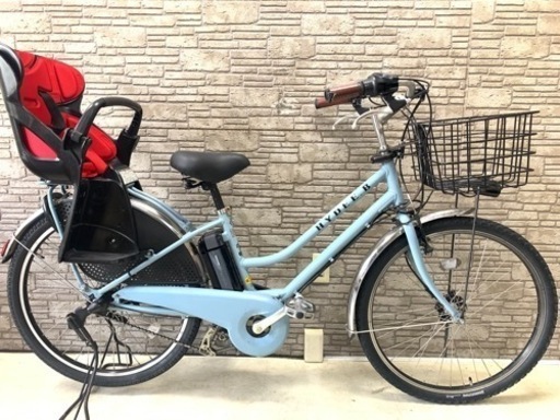 感謝祭SALE 東京23区配達無料　新品バッテリー8.9Ah 新基準 BS ブリジストン HYDEE-B 電動自転車 中古☆ハイディーB☆BS  ■26インチ★