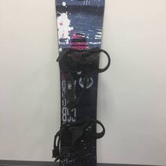 ♪【値下げしました】CSB スノーボード板 ビンディング付 全長...