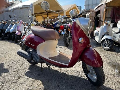 NO.4068　ビーノ（ＶＩＮＯ）　水冷４サイクルエンジン　ワインレッド　☆彡