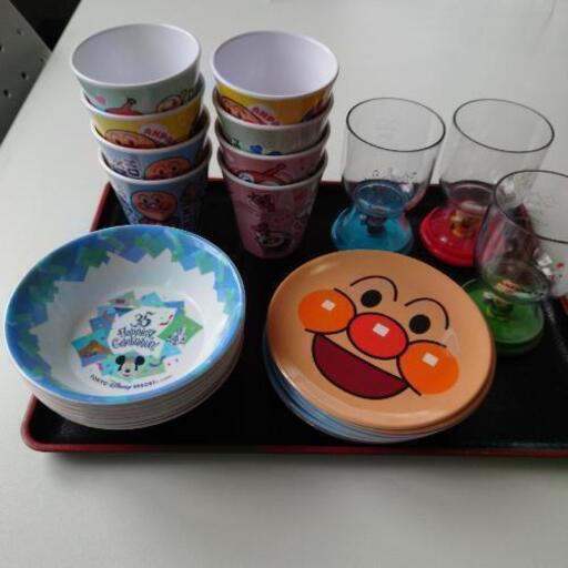 アンパンマン、ディズニーメラミン食器、コップ他！決まりました!