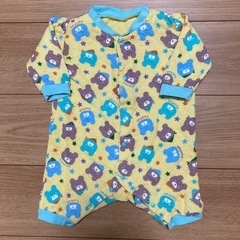 長そでロンパース　サイズ60   ２枚セットの画像