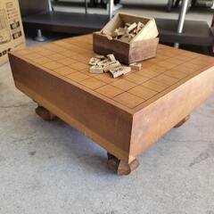 1110-056 【無料】将棋盤＆駒セット 約 32x36x18cm